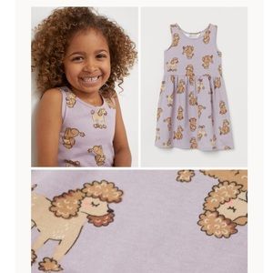 NWT printed girls HM dress
